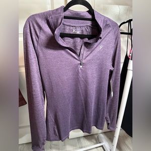 NWT Old Navy Active Purple Quarter Zip Pullover